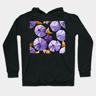 Origami Violas and Violets - PanfurWare LLC Hoodie